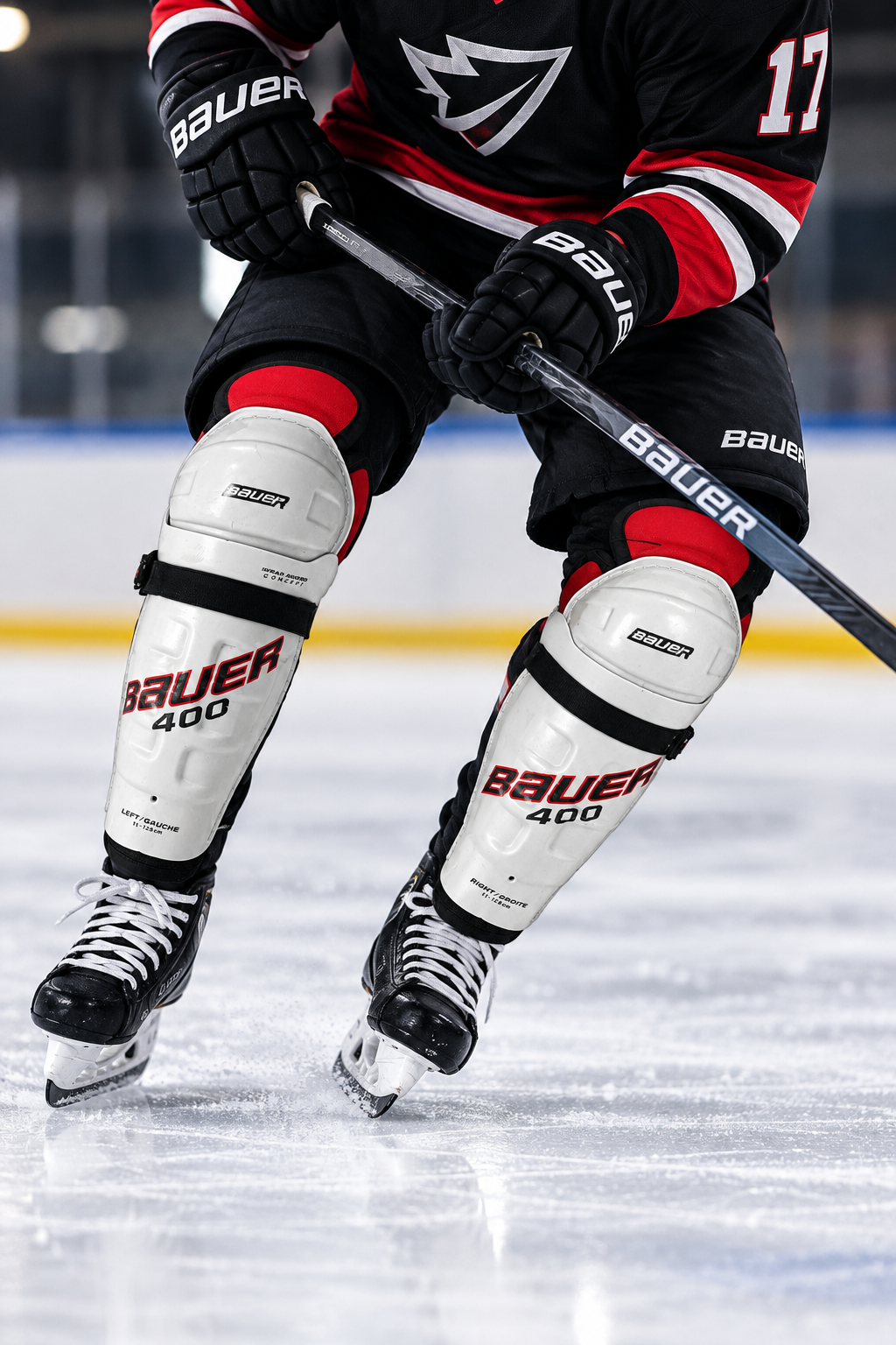 Bauer 400 11" / 28 cm Eishockey-Schienbeinschoner