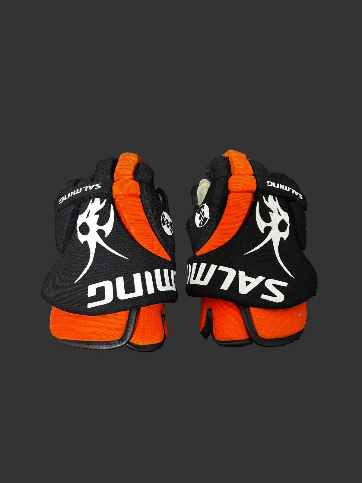 Salming M11 Eishockeyhandschuhe 12” – Schwarz/Orange
