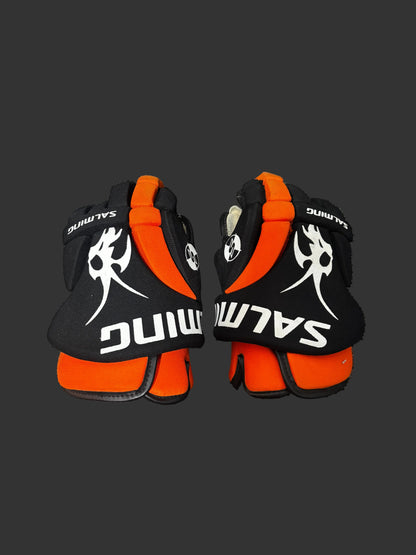 Salming M11 Eishockeyhandschuhe 12” – Schwarz/Orange