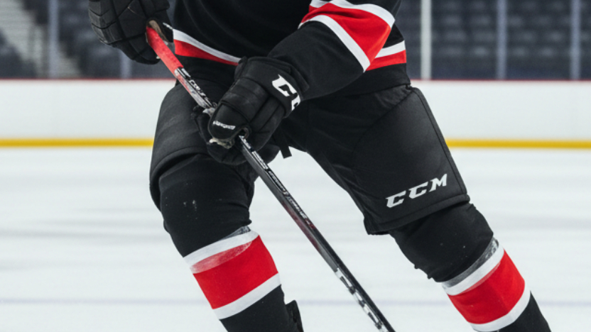 CCM Junior L Eishockeyhose mit Hosenträgern