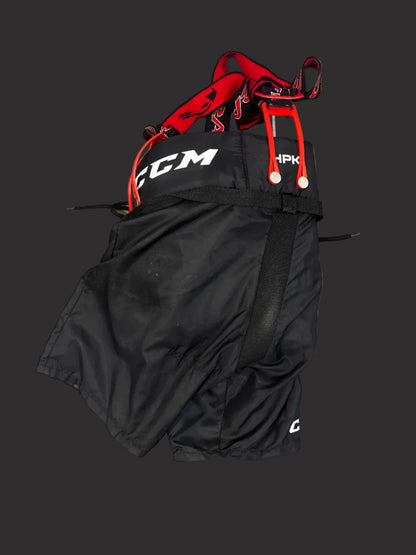 CCM Junior L Eishockeyhose mit Hosenträgern