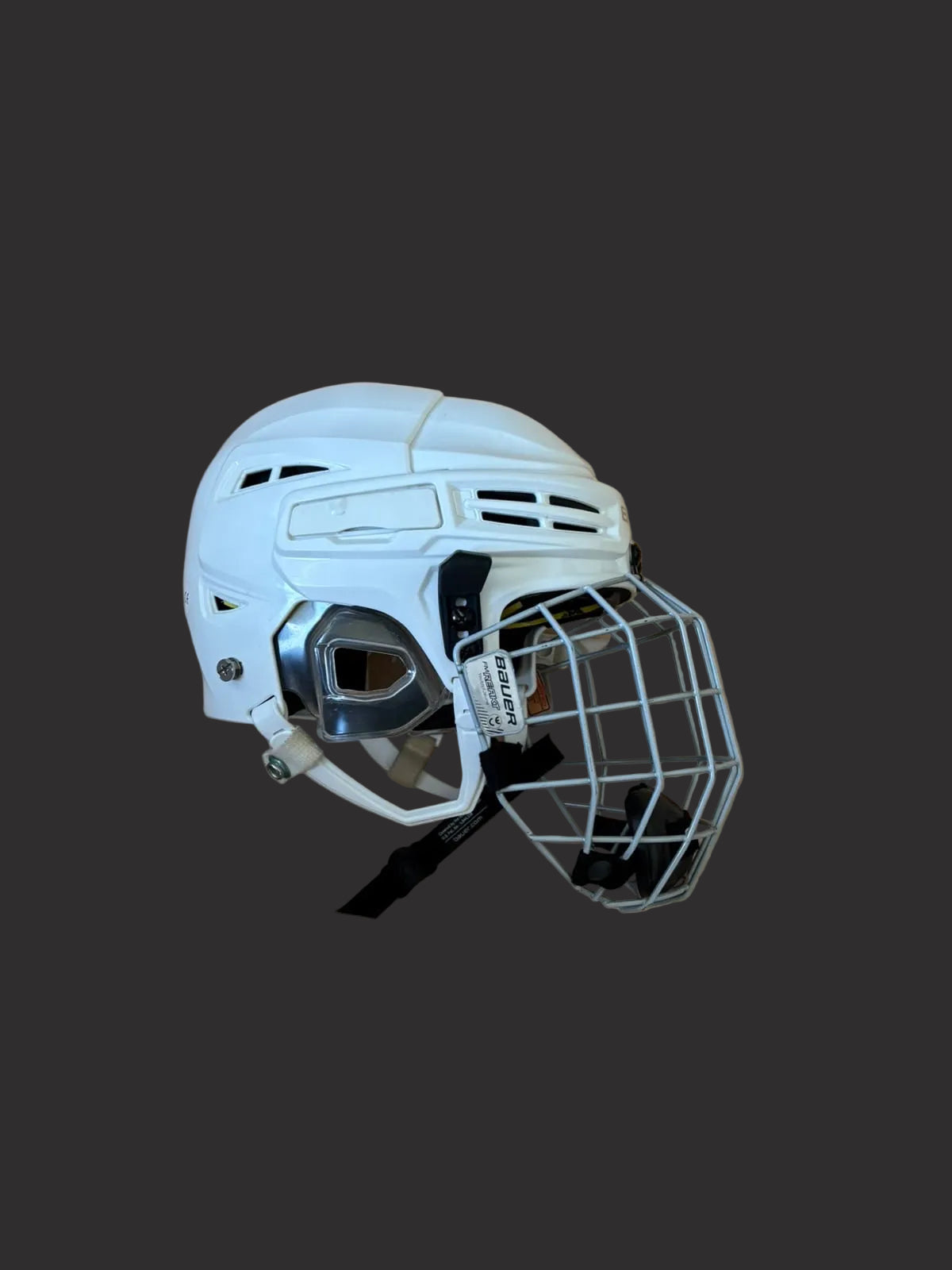 Bauer Eishockeyhelm Weiß Youth 43–54 cm