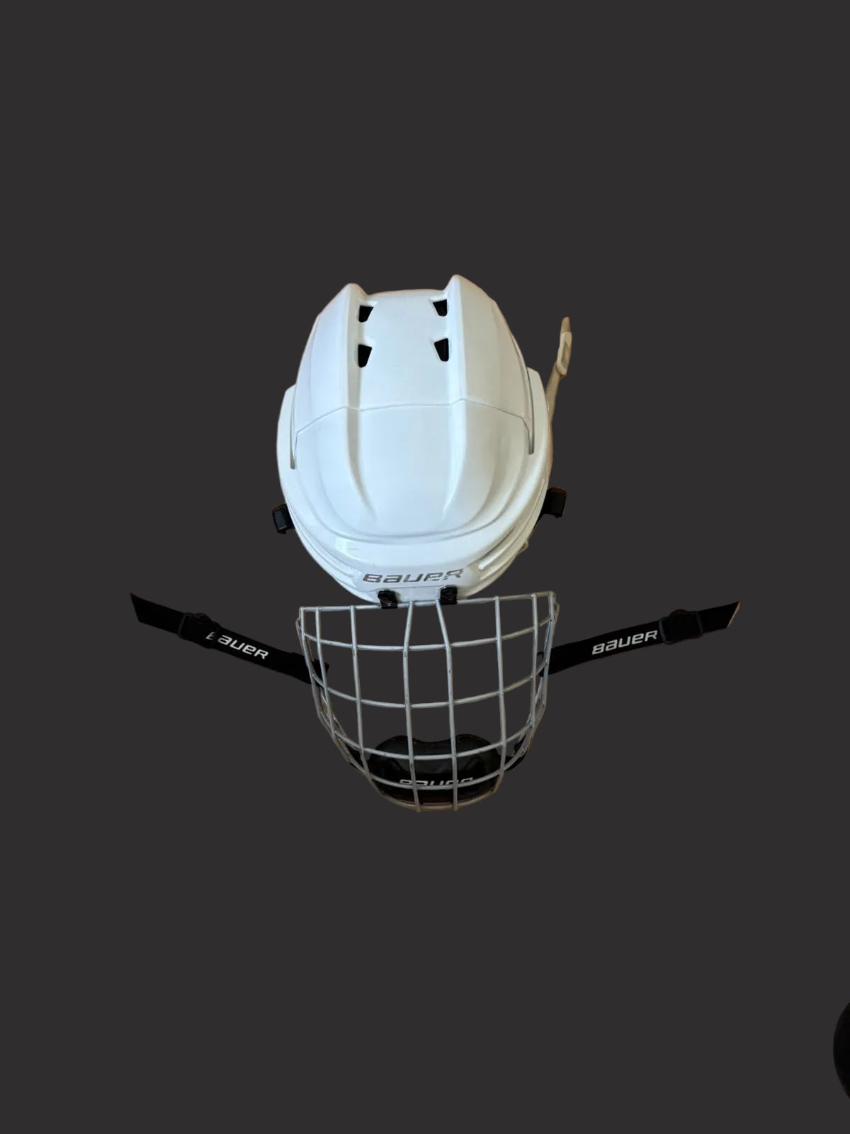 Bauer Eishockeyhelm Weiß Youth 43–54 cm